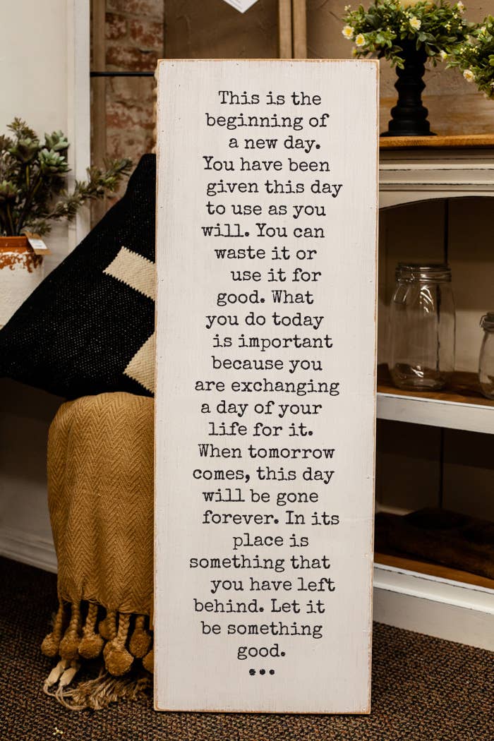 Our Kindred Home – wholesale Sign – This is the Beginning - Vertical2