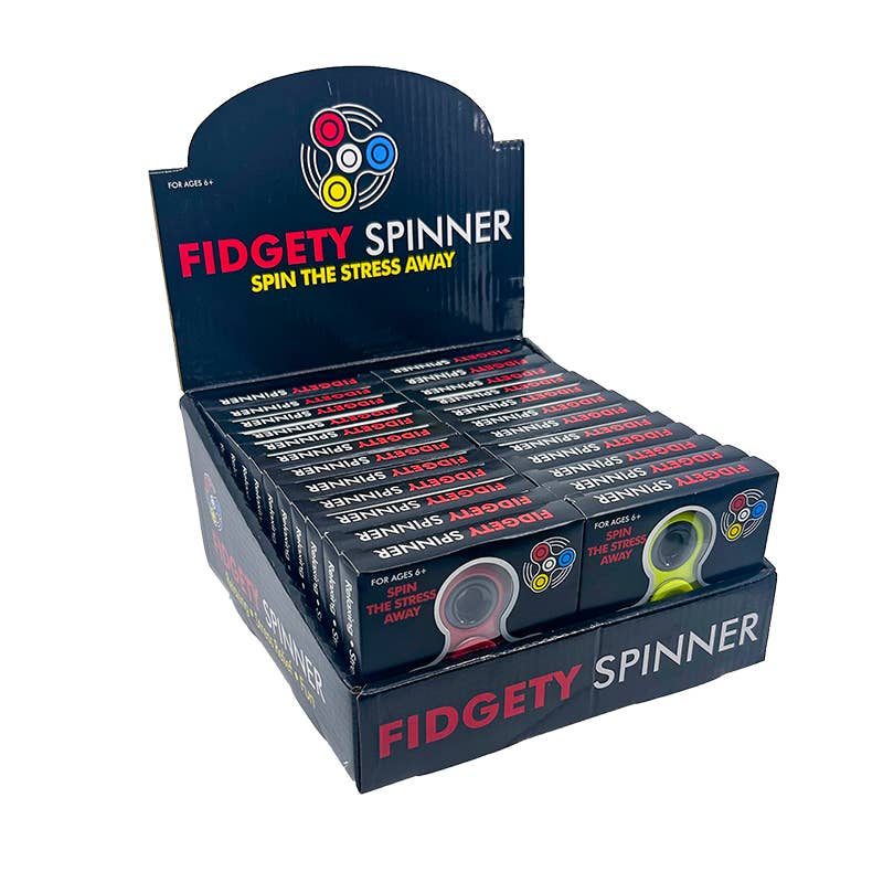 Flipo Group, Ltd. - Wholesale Fidget Toy - Kids - Classic Fidget Spinners, 24-Pack1