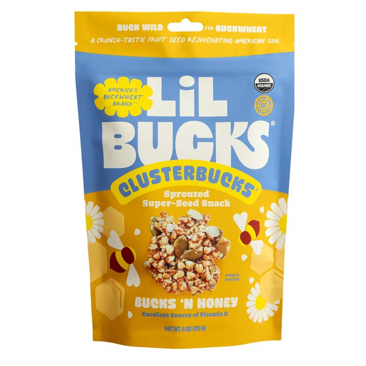 Clusterbucks Gluten-Free Bites - Bucks 'n Honey - 6 pk for wholesale by Lil Bucks