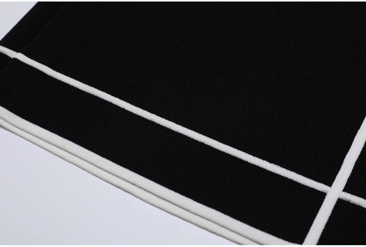 Productseeker – wholesale Top & pants set (NOT Loungewear) – Women's – SET276Y Striped Knit Cardigan Jacket and Casual Pants Set12