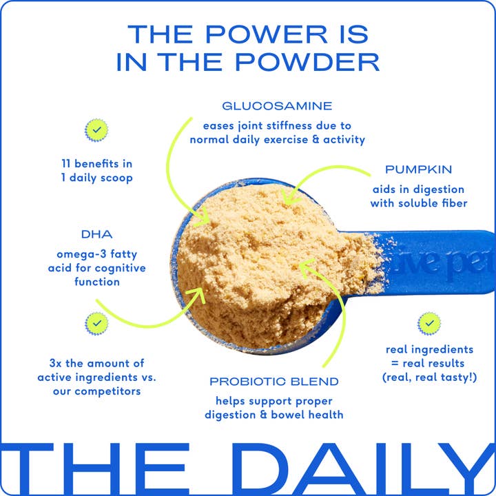 Native Pet - Wholesale Pet Supplement - Dog - The Daily Powder Supplement, 11-in-1 Multivitamins for Dogs