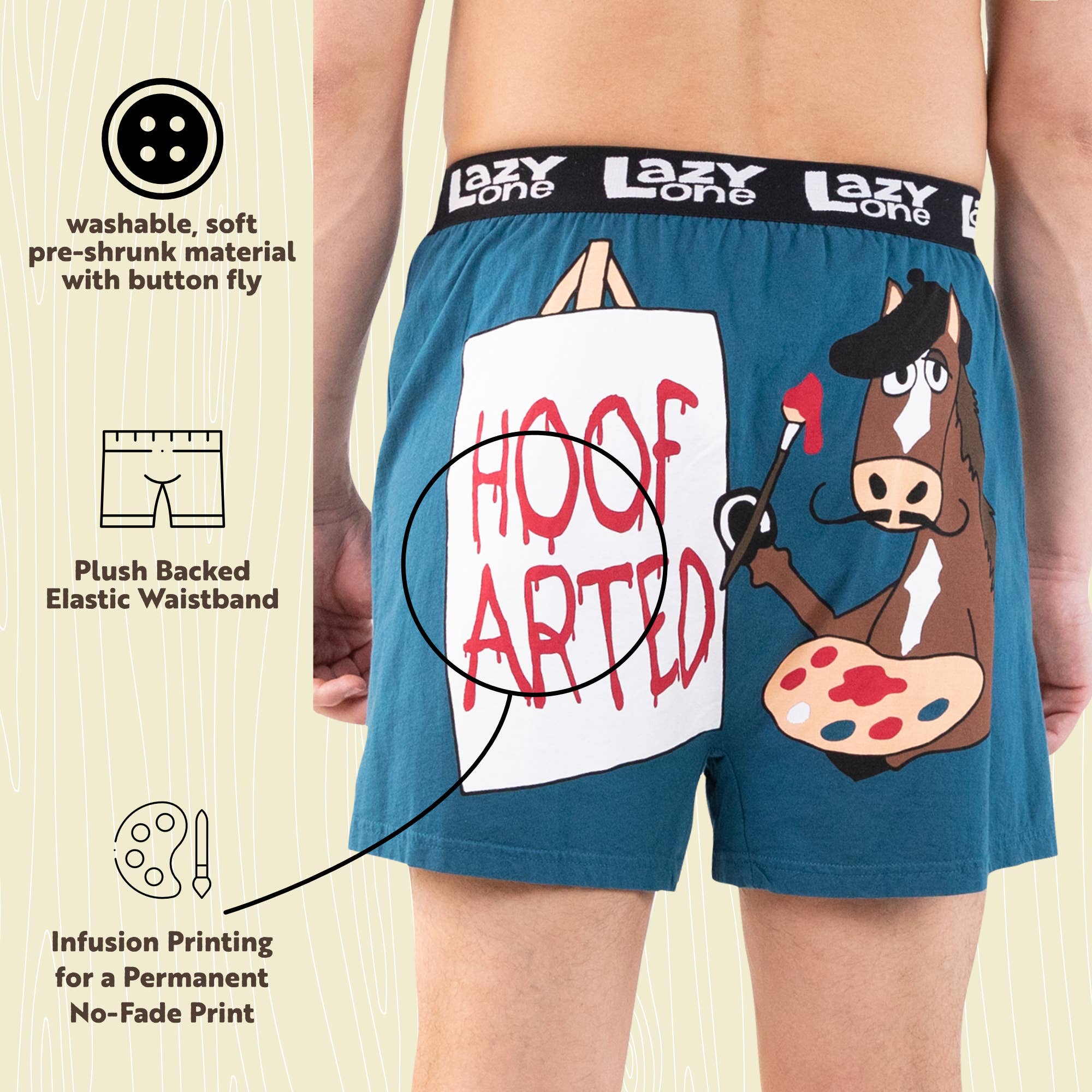 Lazy One – wholesale Underkläder - Herr – Hoof Arted? Boxare4