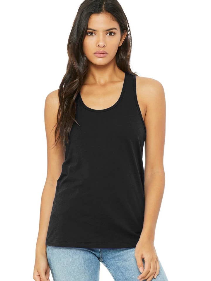 Forever11 - Wholesale Tank Top - Women's - BELLA + CANVAS 6008 Women's Jersey Soft Racerback Tank
