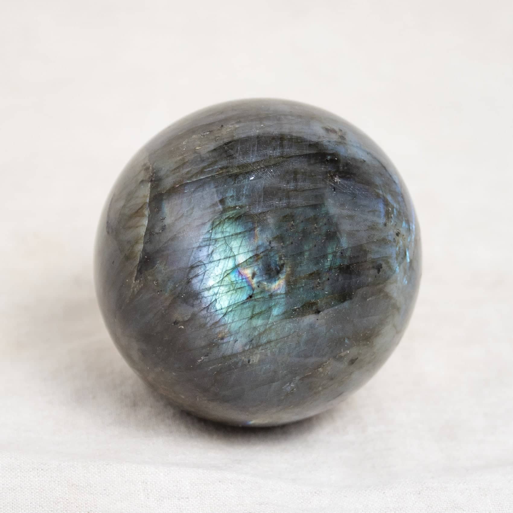 Tiny Rituals - Wholesale Spiritual Stone/Crystal - Labradorite Sphere - 1 of a Kind - Large - AAA Premium Quality23
