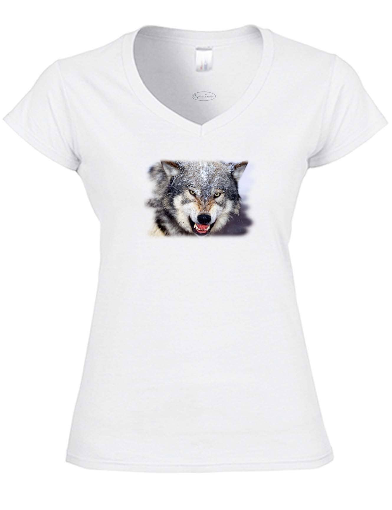 DB GROUP SRL - Wholesale Screen Printed T-Shirt - Women's - Women's short sleeve V-neck T-shirt in slub fabric9