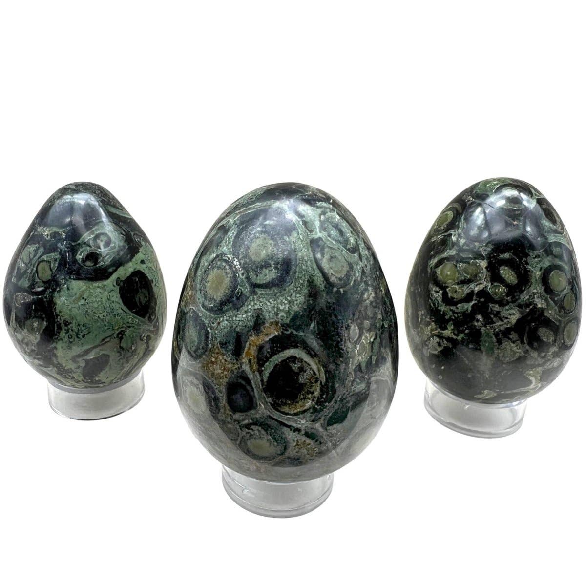Crystal River Gems LLC - Wholesale Spiritual Stone/Crystal - Kambaba Jasper Eggs (1 Piece)0