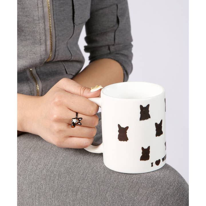 NAYOTHECORGI - Vendita all'ingrosso Tazza - Tazza Corgi che cambia colore sensibile al calore2