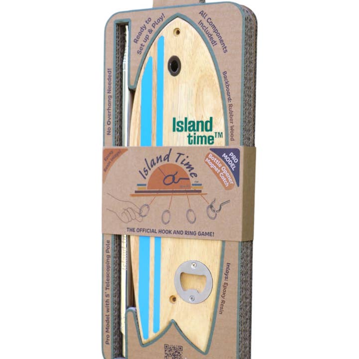 Island Time Sports - from the Founders of Tiki Toss - Wholesale Cornhole - Bottle Opener Pro Hook and Ring1