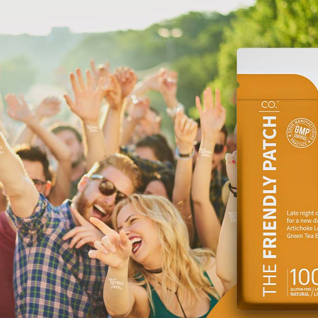 Friendly Patch CO - Wholesale Oral Supplement/Vitamin - Last Call Hangover Patch - 28 patchs