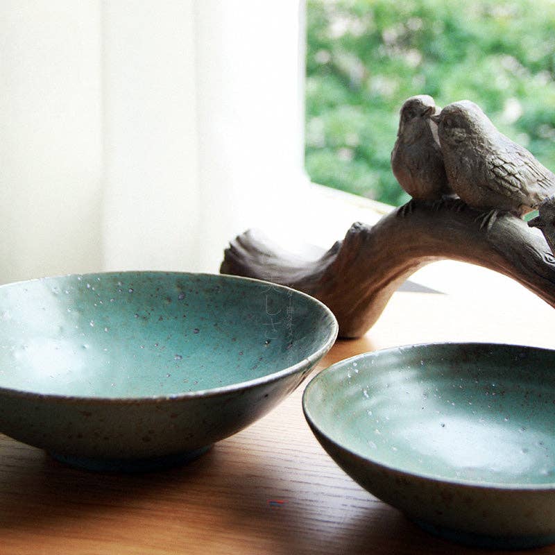 Gohobi （We cover U.S. import duties） – wholesale Dinner plate – Gohobi Jiutu Coarse Pottery Plate12