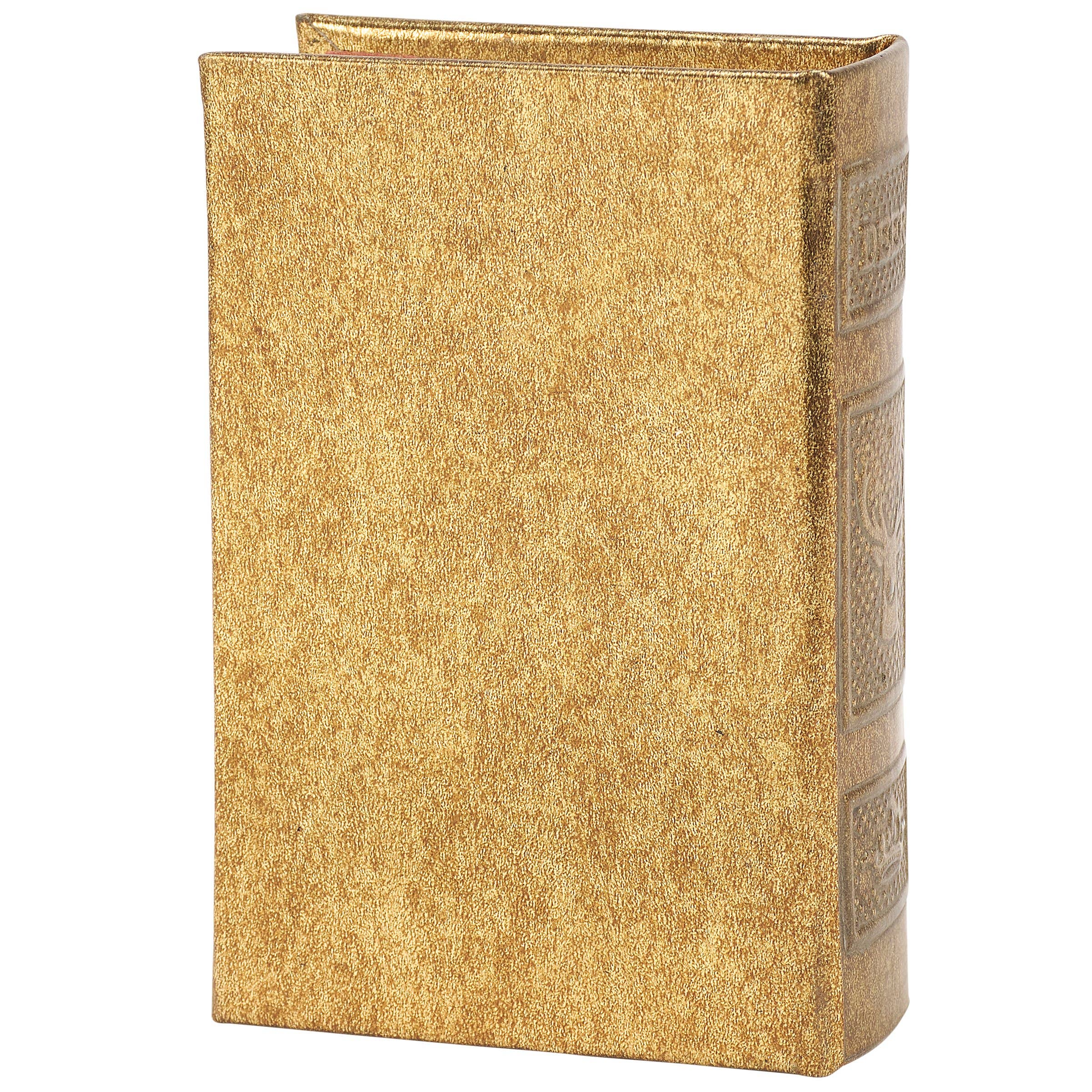 Primitives by Kathy - Wholesale Decorative Box - Gold Deer Book Box1