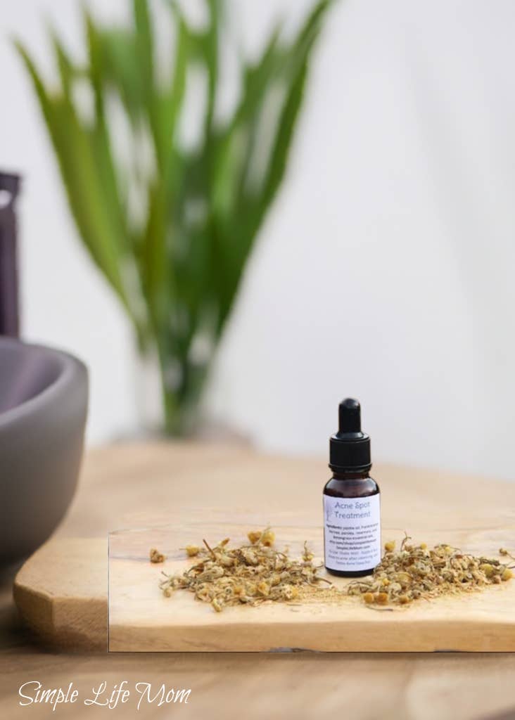 Simple Life Mom - Vendita all'ingrosso Cerotto per acne/idrocolloidale - TRATTAMENTO ANTI-ACNE - Trattamento per la pelle con oli essenziali, tutto naturale, olio per cicatrici, combattente delle imperfezioni, rimedio, pulizia