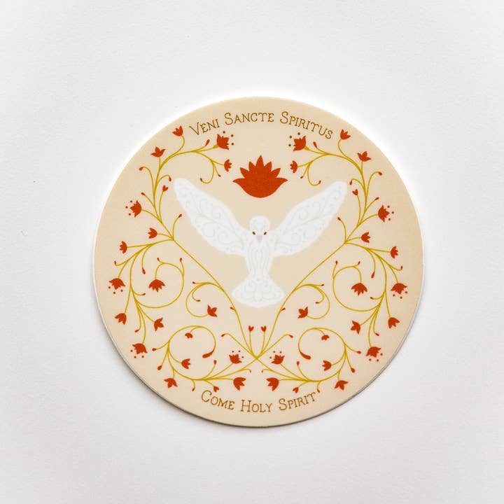 Little Way Design Co. - Wholesale Sticker - Holy Spirit Sticker