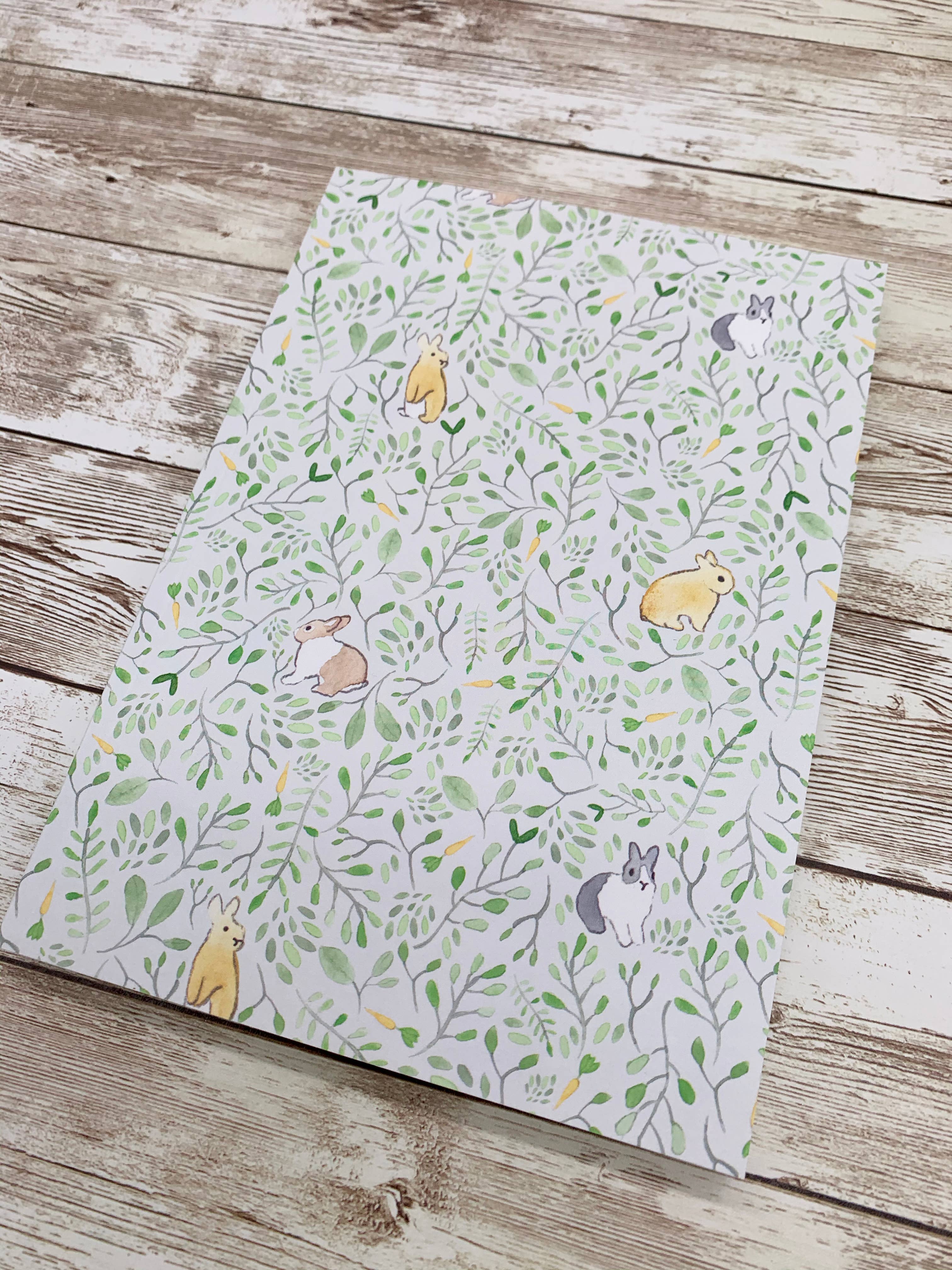 Samantha Hall Designs – Caderno por atacado – Caderno A5 Rabbit5