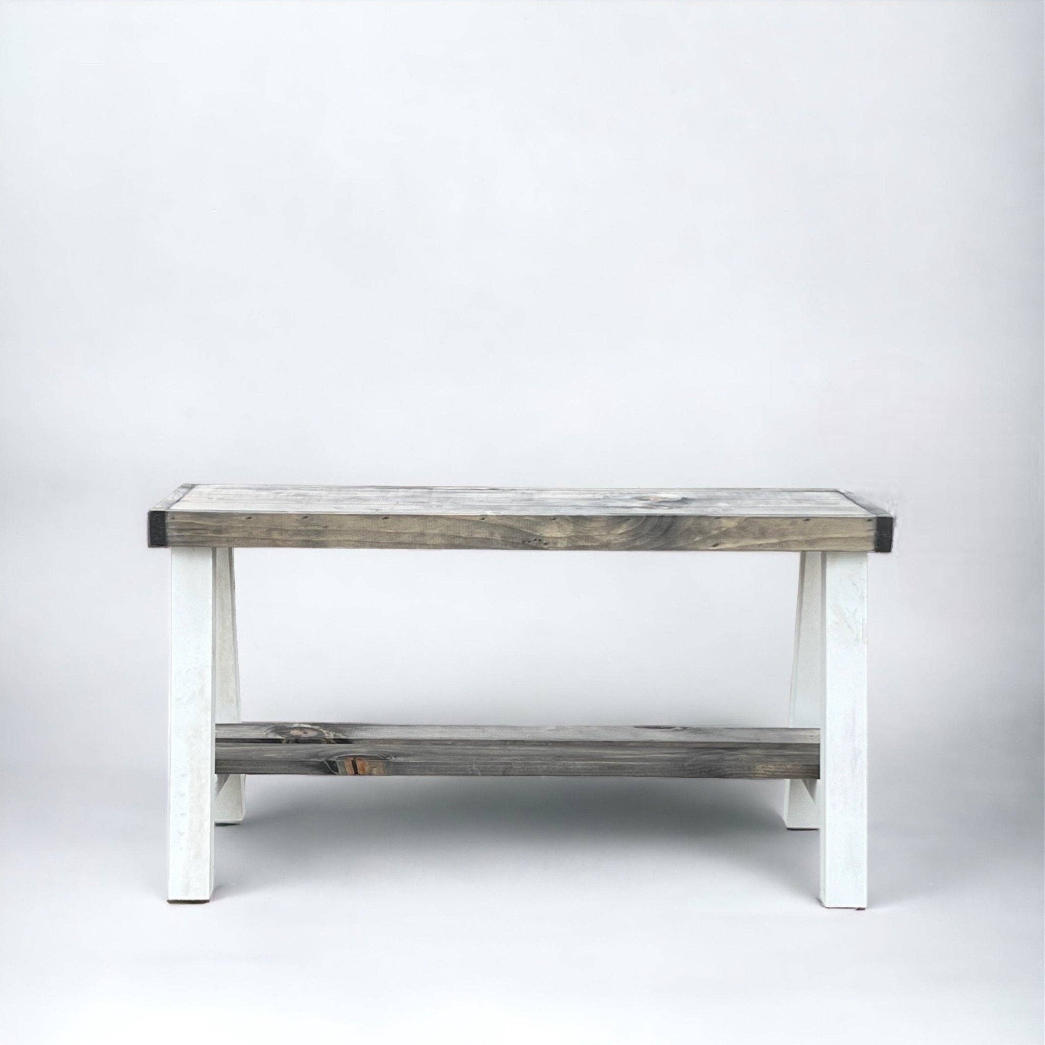 Intrinsic Haven – wholesale Bench – Farmhouse Olive Branch Solid Pine Wood Entry Bench7