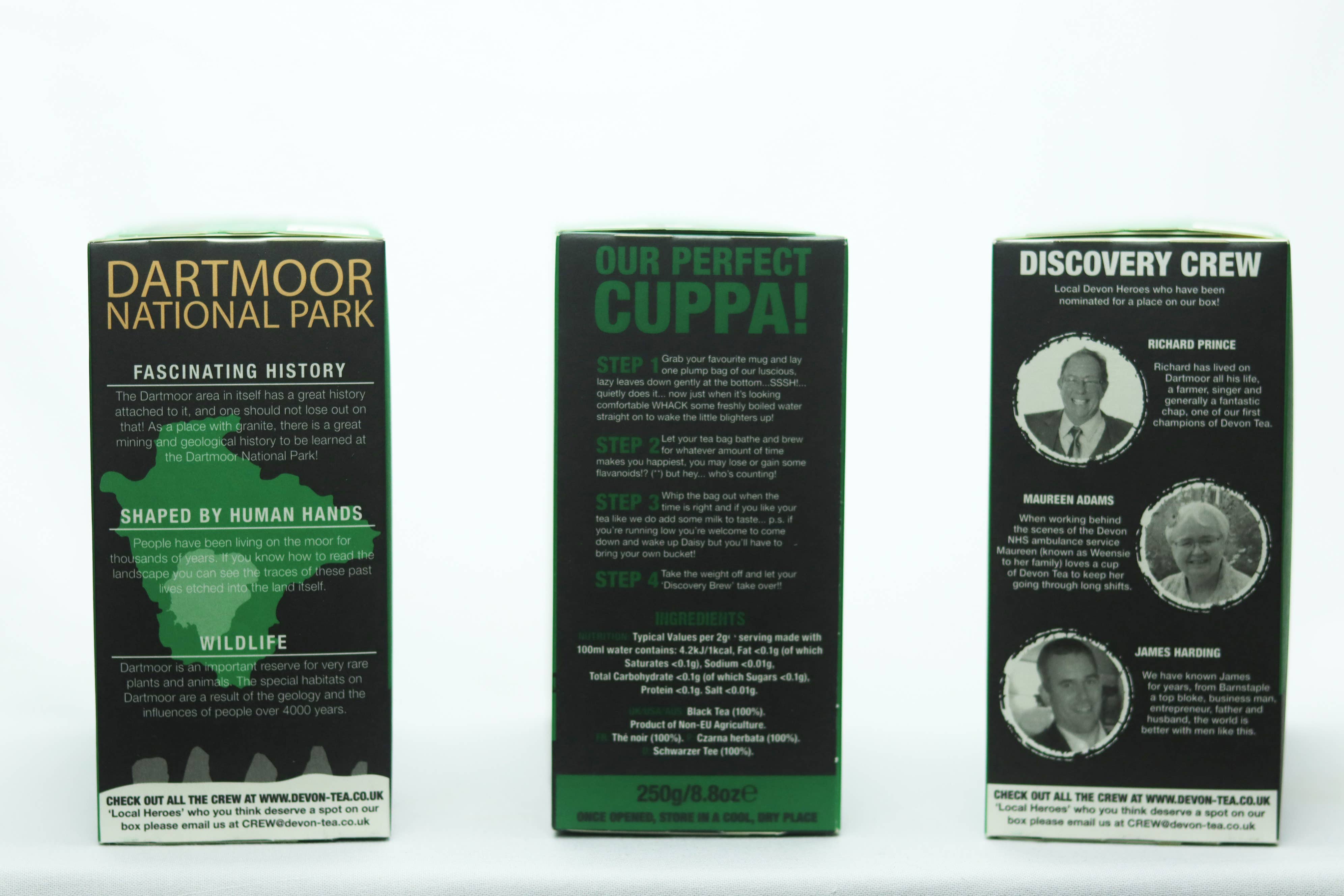 Cornish Tea and Cornish Coffee - Wholesale Tea Bags - 12x 80 Devon Tea Discovery Brew4