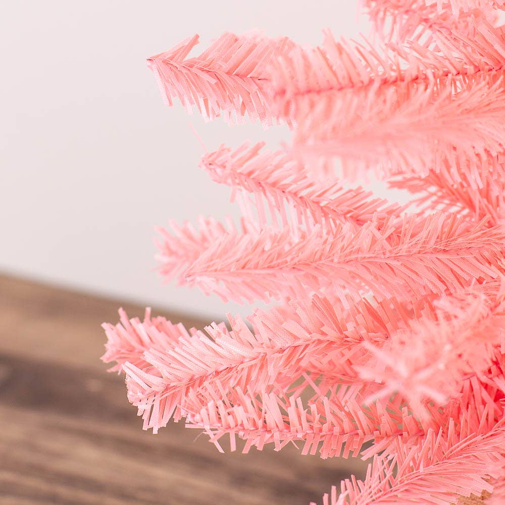 Factory Direct Craft - Vendita all'ingrosso Alberi di Natale finti - Albero di pino artificiale rosa da 15"1