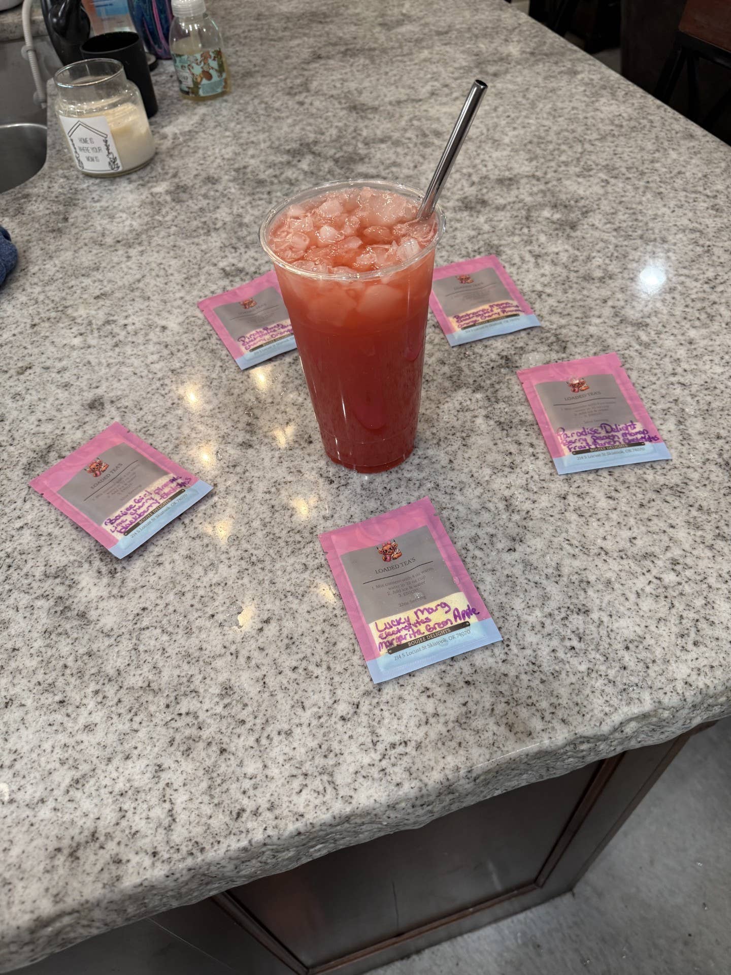 Boujee Delights - Wholesale Drink Mix - Bulk Loaded Tea Bundle - 50 total teas3