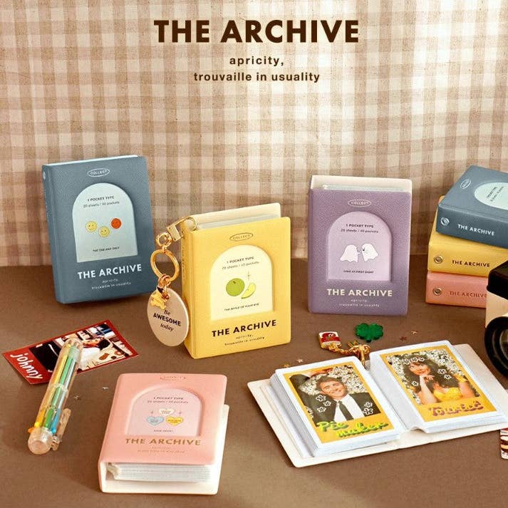 K_Wonderland - Wholesale Photo Album - Photo Card Book Album for 40 Polaroid Photos Collect