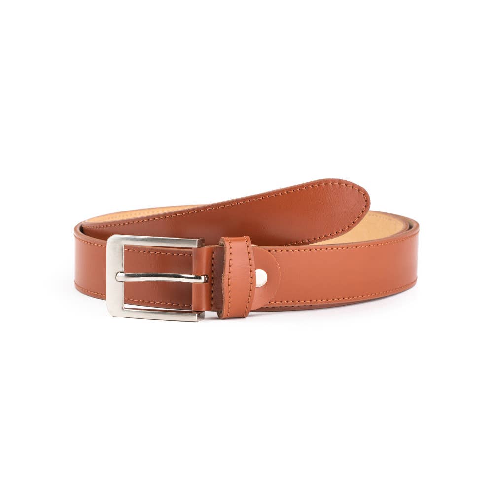 VALTICO - Wholesale Belt - Women's - 100% leather belt with stitching and nickel buckle9