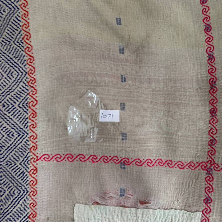 bhavnas boutique - Wholesale Quilt - Vintage Textiles Cotton Throw kantha Stitch Quilt, Blanket3