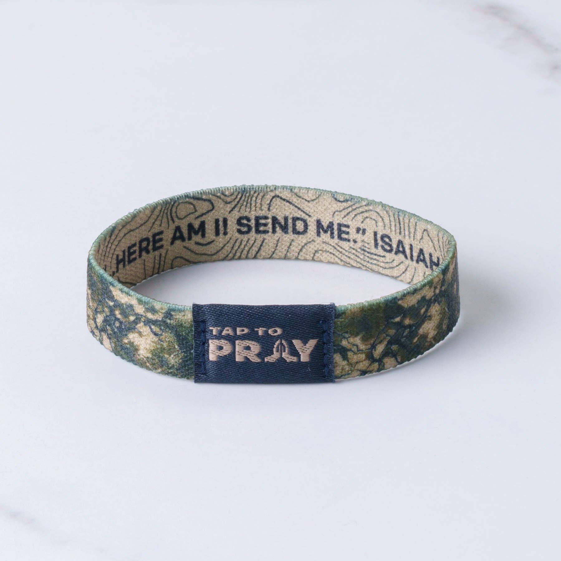Versible - Wholesale Wristband - Tap To Pray® Wristband – Valor Camo2