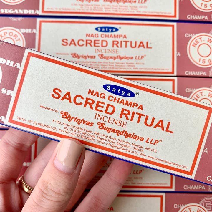 Satya Sacred Ritual Incense 15 Grams Satya Sacred Ritual Incense 15 Grams