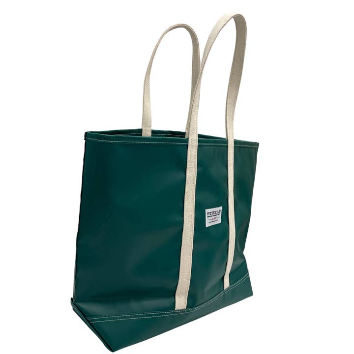 Steele Canvas Basket Corp. - Wholesale Beach Bag - Forest Green Steeletex Beach Tote - Medium3