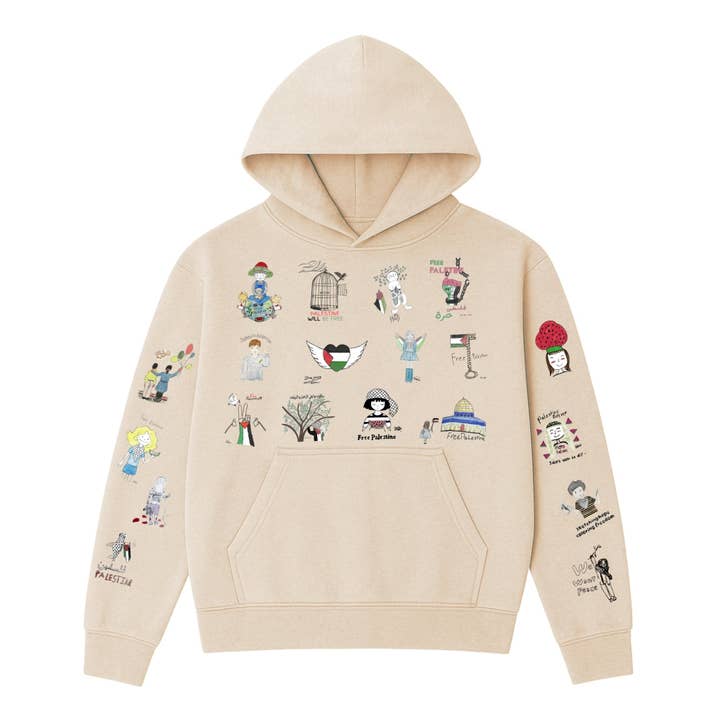 Children Of 🍉 Art Heavyweight Hoodie for wholesale by Wear The Peace