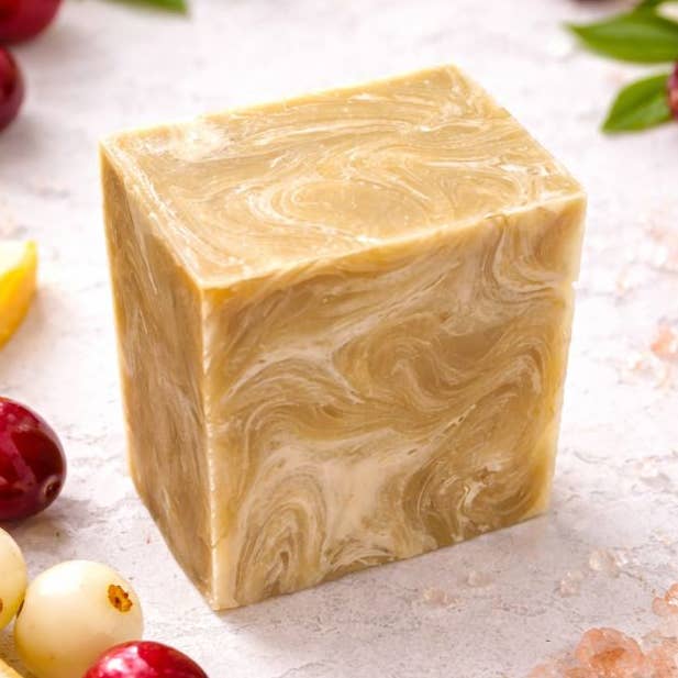 Winter-Cranberry-Seifenstück | Sauber & Erfrischend für den Großhandel von Eco Haven