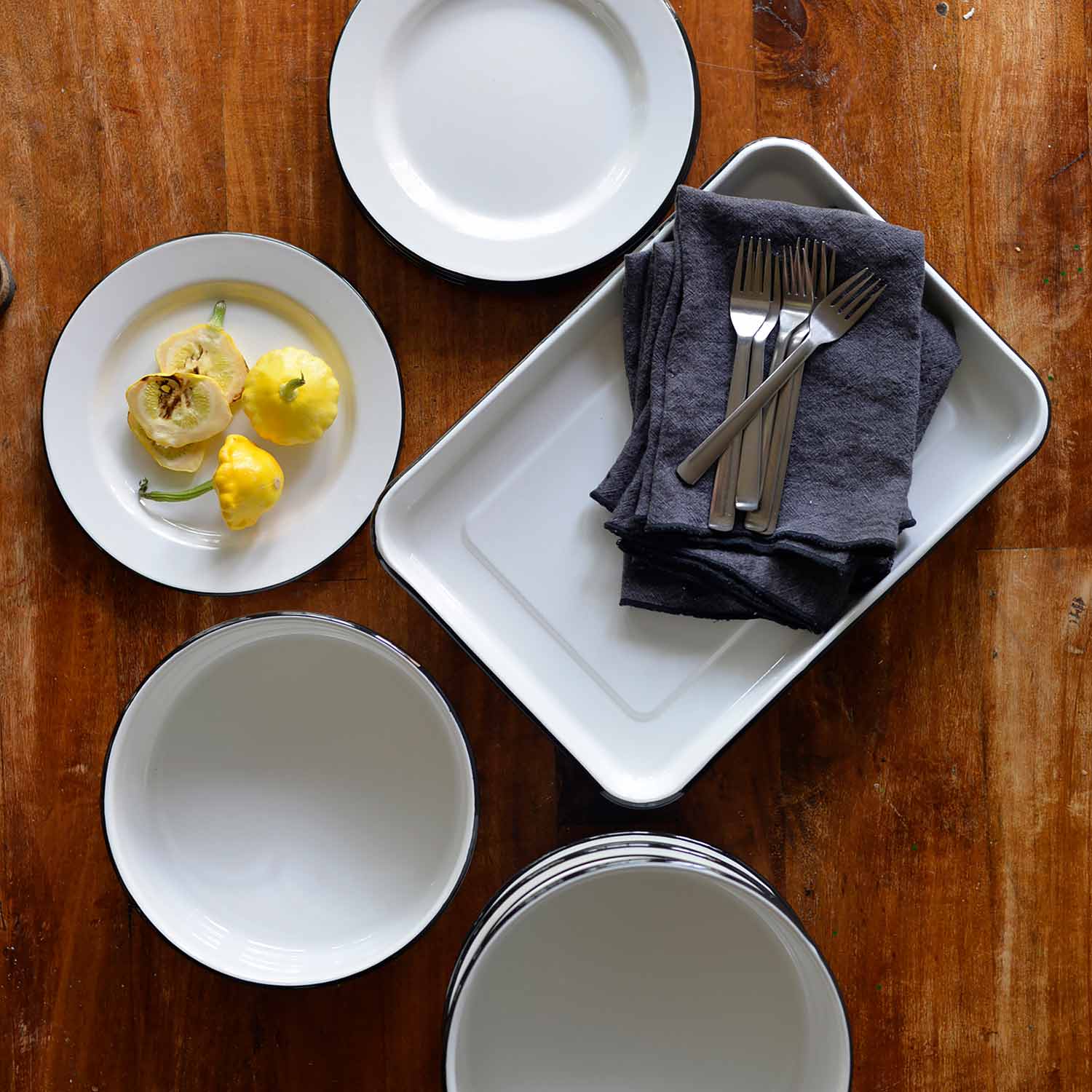 TableCraft Products Company - Wholesale Baking Dish - Enamelware Collection Sheet Pan, 16.25 x 11.5"7