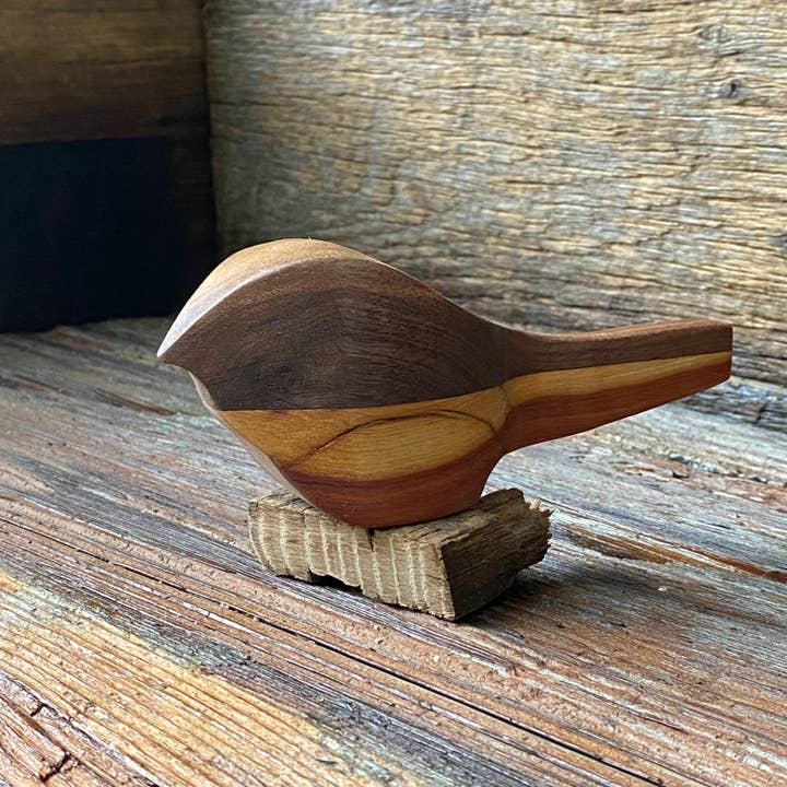 The Haven Woodshop - Wholesale Decorative Tabletop Object - Handcrafted Layered Wooden Birds23