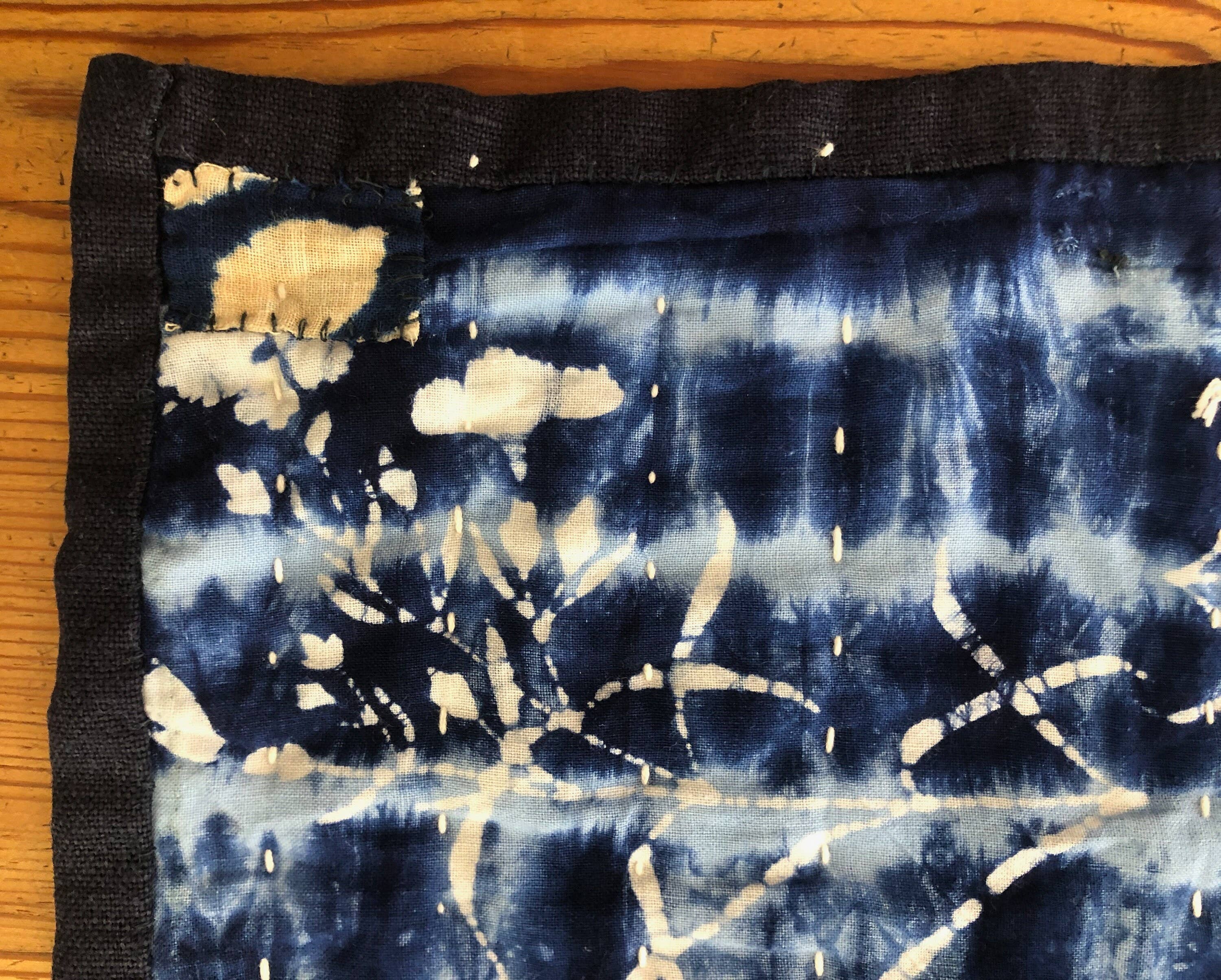 JoanR - Wholesale Placemat - Dianthus Shibori set van 4 Zokin Matten #48: Japanse Zokin Mat7