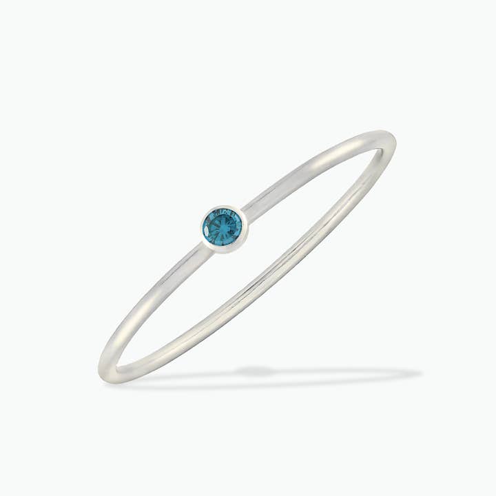 AzzaikJewelry - Wholesale Single Stone/Solitaire Ring - Birthstone Minimalist Ring3