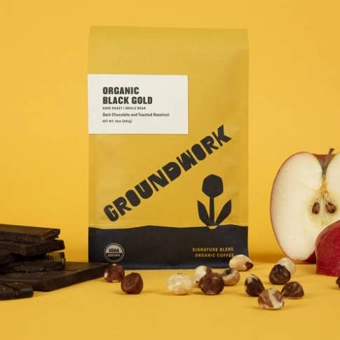 Groundwork Coffee Roasters - Vente Café moulu - Black Gold - Torréfaction foncée biologique2