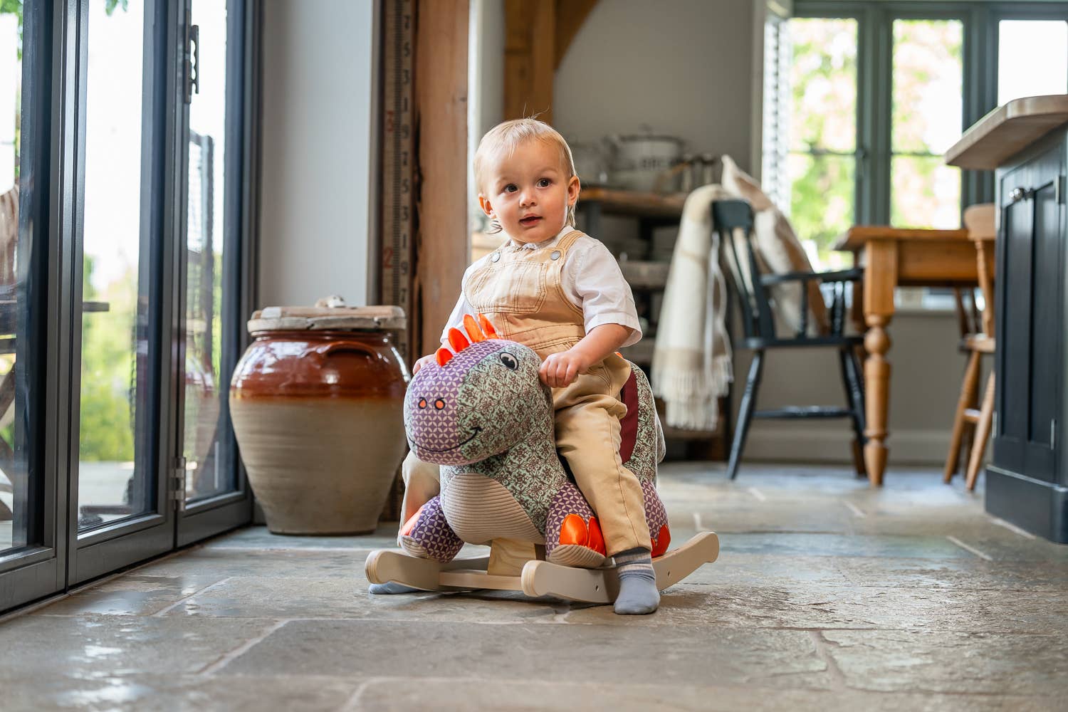 Little Bird Told Me Uk – wholesale Wood toy – Child – Digley Rocking Dinosaur - children's toys, wooden toys1