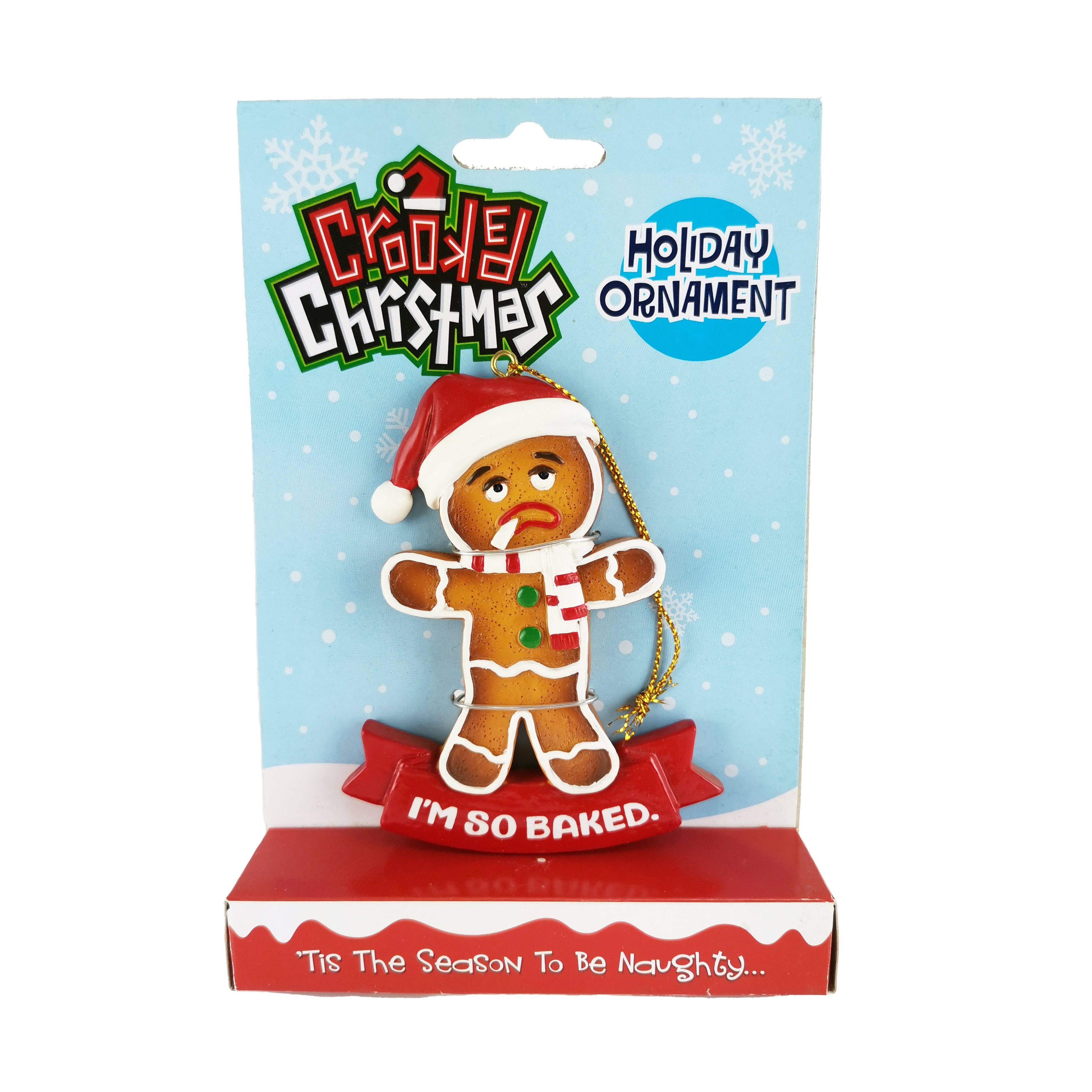 Island Dogs - Wholesale Ornament - Crooked Christmas - I'm So Baked0