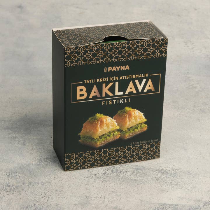 Aladdin - Wholesale Cake - Payna | Pistacho Baklava Box - 4 plakjes voor eenmalig gebruik