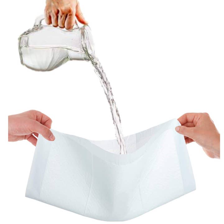 Mr. Peanut's - Wholesale Pet pee pad – Dog - Mr. Peanut’s Premium Absorbent Gel Pee Pads 23"X23", 6 Layers of Lightly Scented Protection2