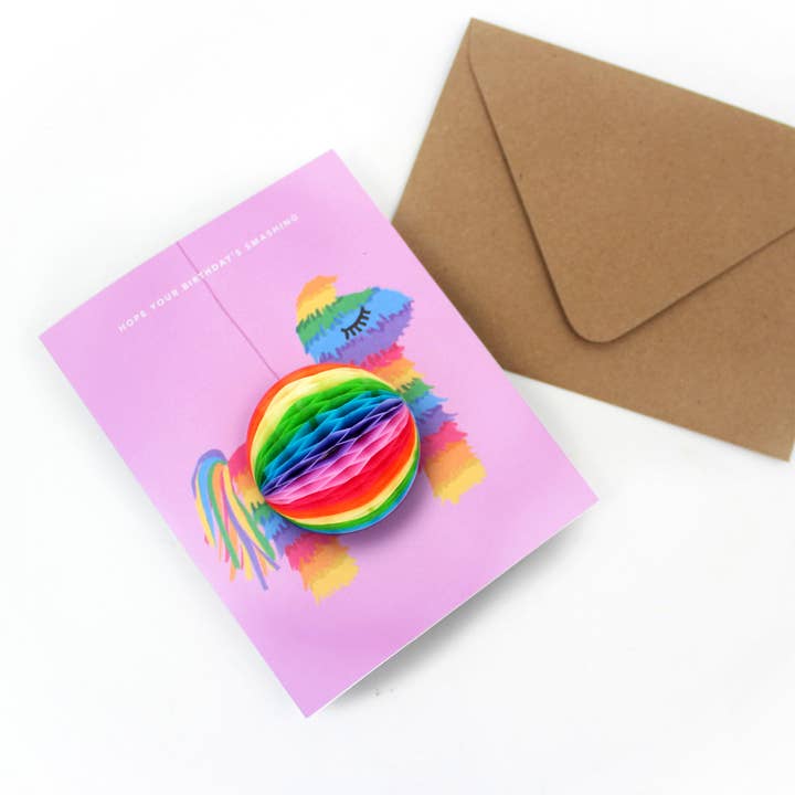 Inklings Paperie - Wholesale Birthday Card - Pop-up Card - Piñata - Birthday1