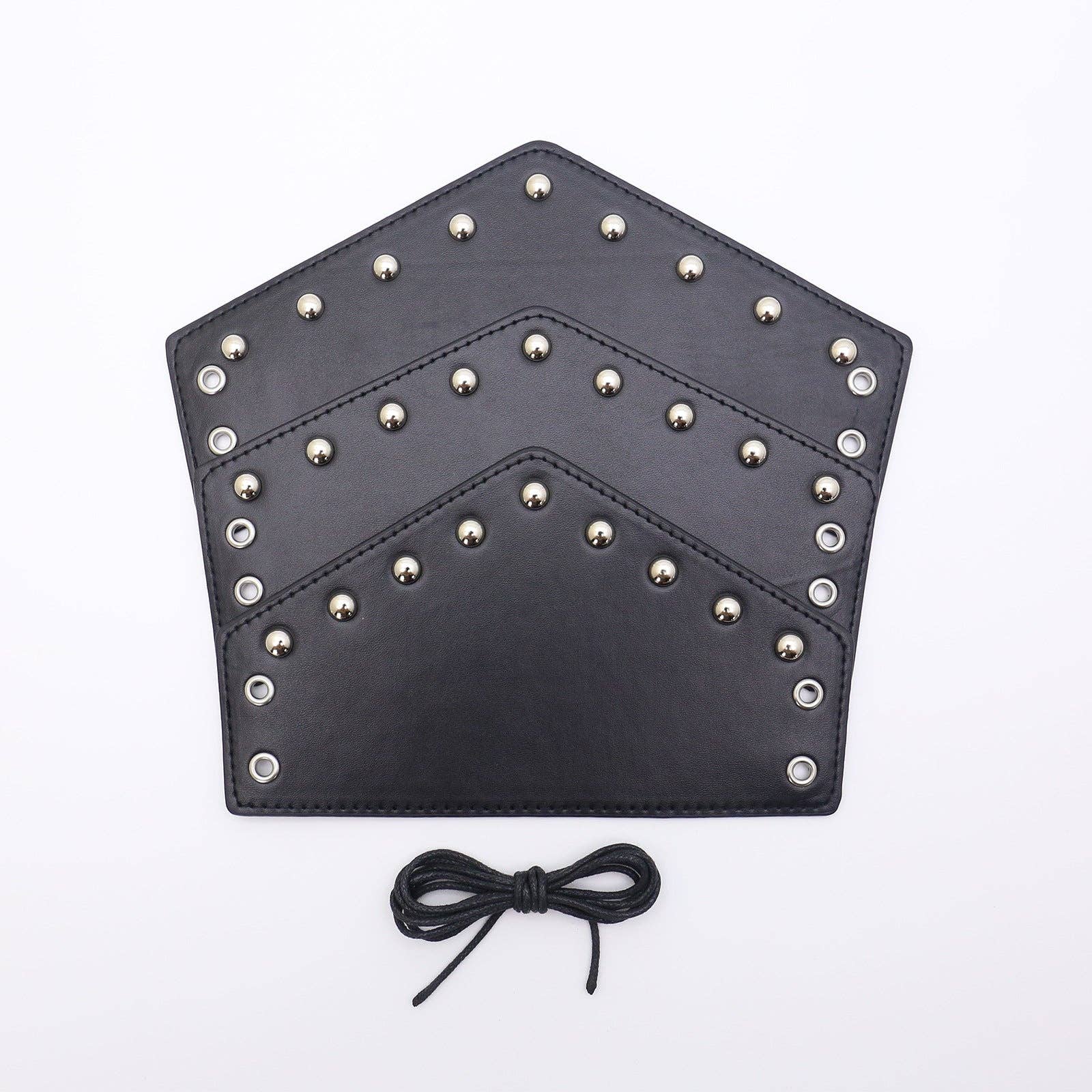 SALINA TRADING INC - Wholesale Costume – Women's - Medieval Leather Wrist Cuffs Retro Punk Arm Guards Festival Costume Accessories47