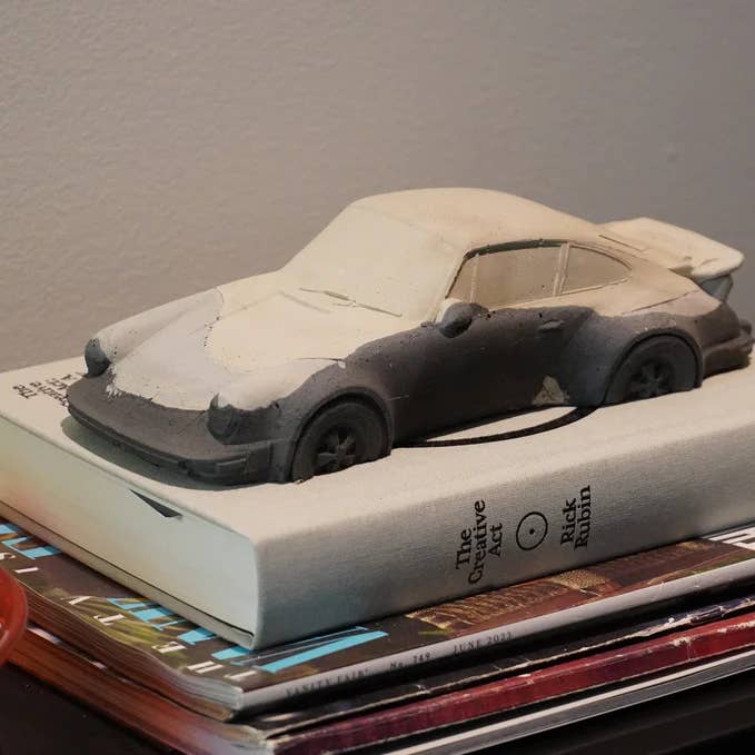 HonuSquare - Wholesale Decorative Tabletop Object - 1988 Porsche 911 Turbo Home Decor