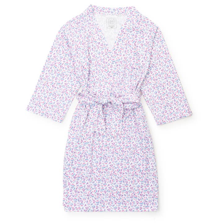 Sassy Women's Spa Wrap - Seashells on the Seashore for wholesale by Lila + Hayes