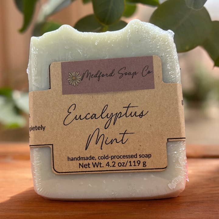 Eucalyptus Mint for wholesale by Medford Soap Company