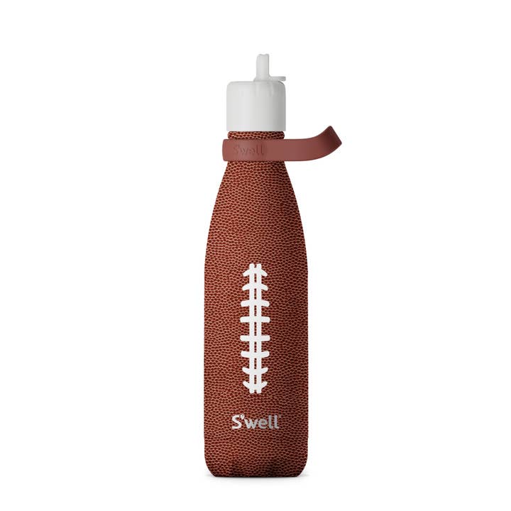 17oz End Zone Original Bottle with Flip Straw Lid for wholesale by S'well