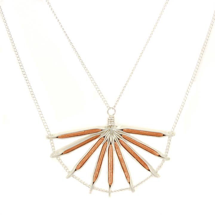 Inlay Sunburst Necklace for wholesale by Old Blood Jewelry & Wears