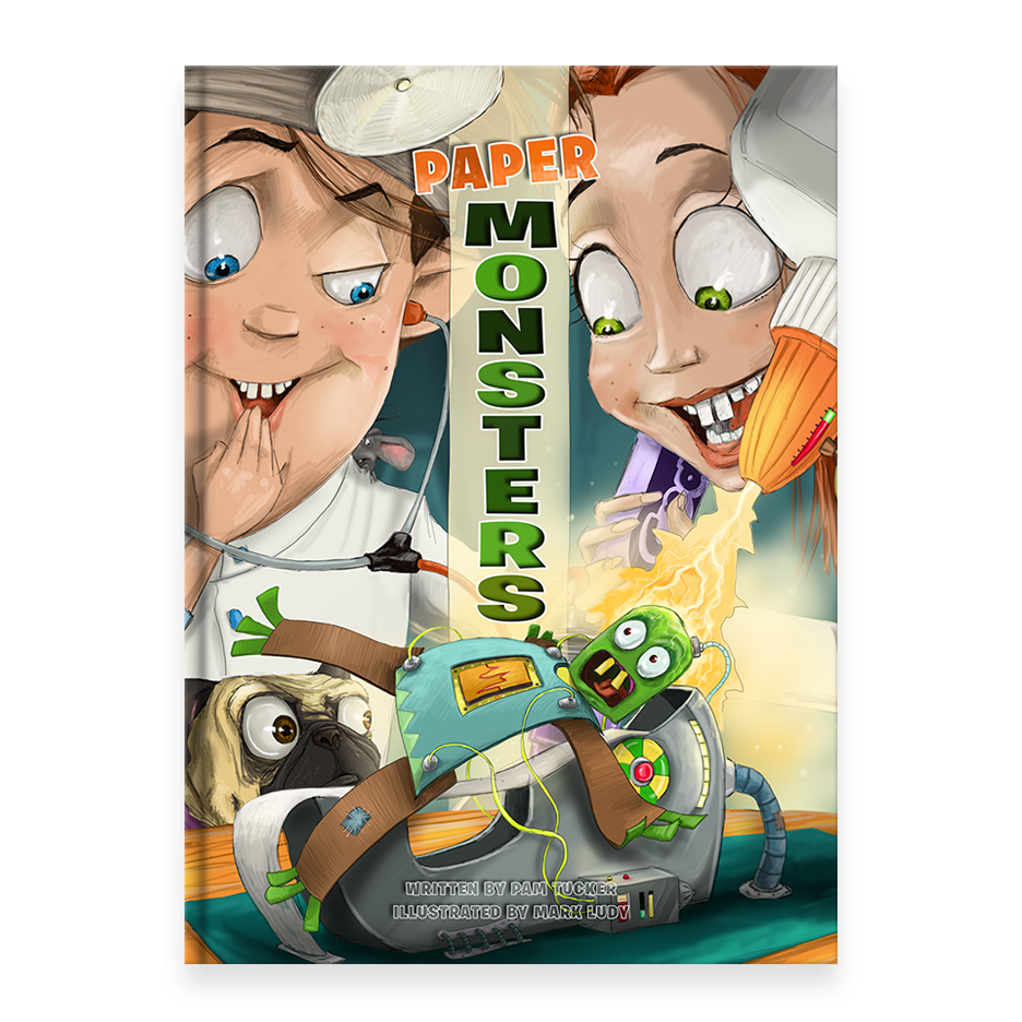Mark Ludy Art Books & Games - Vente Preschool Book (3-5) - Paper Monsters | Livre signé par Mark Ludy8