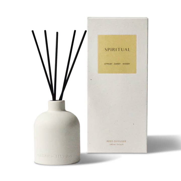 Diffuseur à roseaux spirituels pour la vente par Cedar and Myrrh