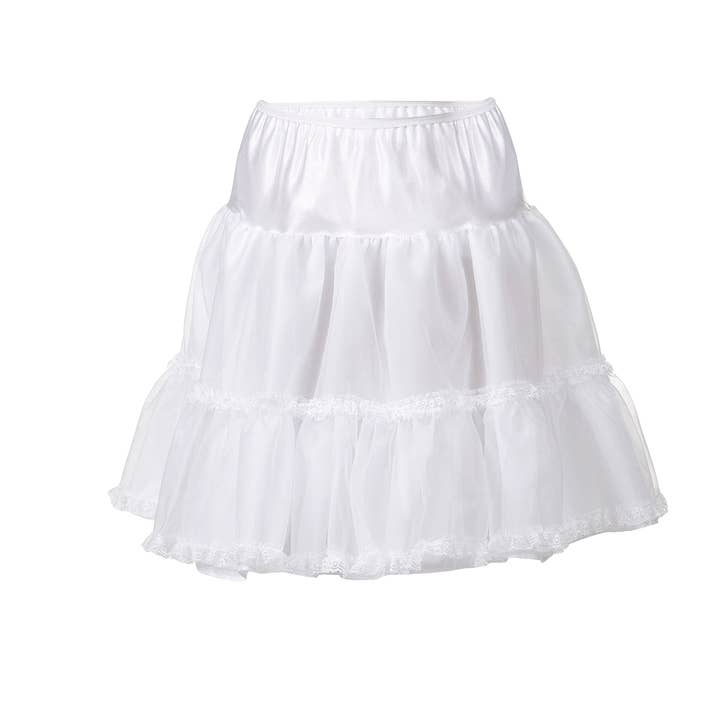 Demi-bouffant orné de dentelle pour la vente par IC Collections