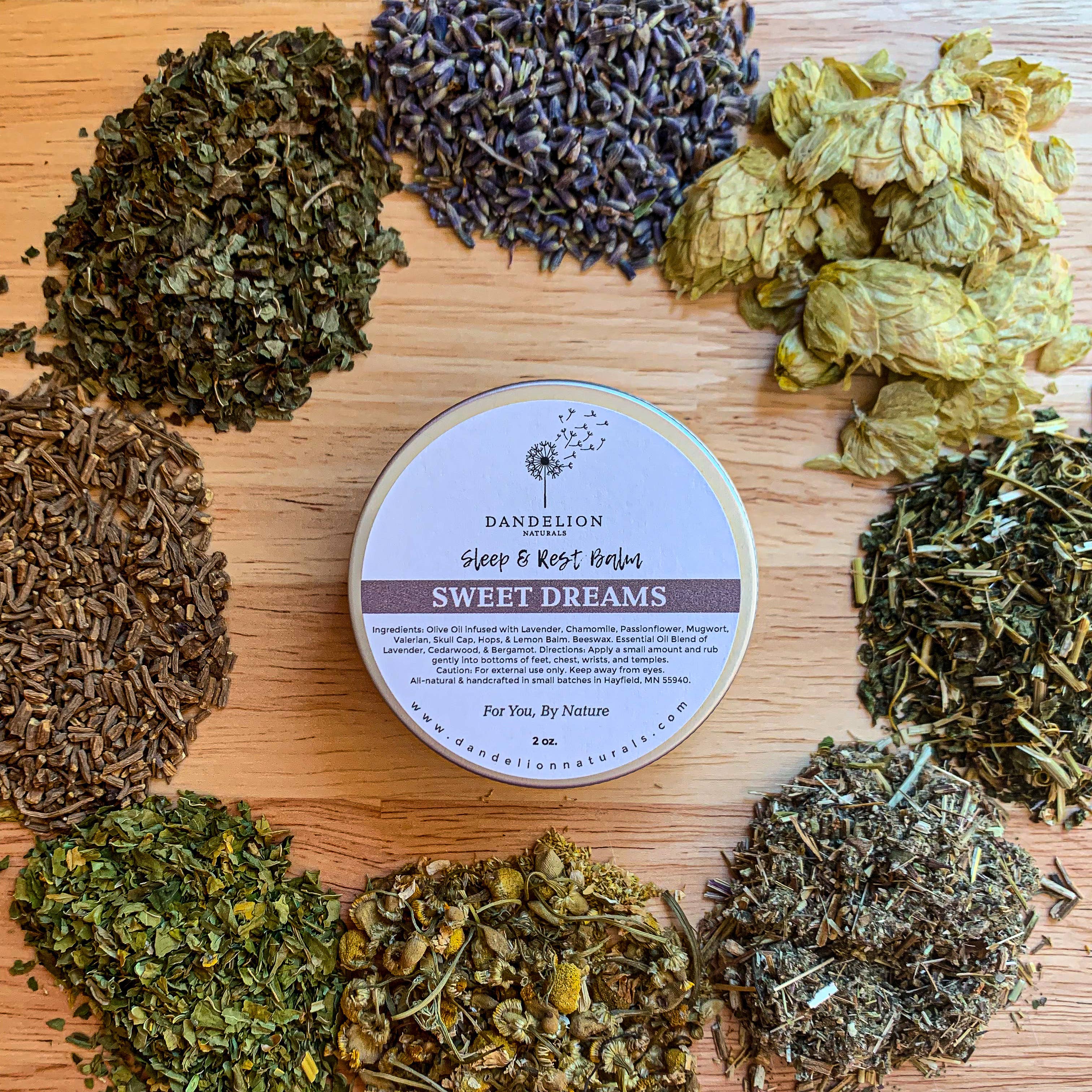 Dandelion Naturals - Wholesale Healing Salve/Balm/Cream - Sweet Dreams | Sleep Rest Balm | Calming Salve | Sleep Aid5